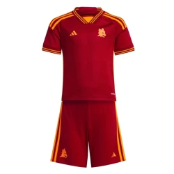 Bambino Maglia Calcio AS Roma 2023-24 Prima (+ Pantaloncini)