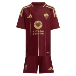 Bambino Maglia Calcio AS Roma 2024-25 Prima (+ Pantaloncini)