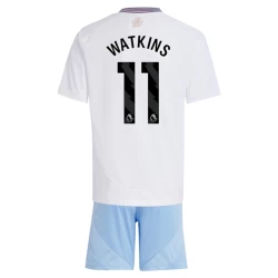 Bambino Maglia Calcio Aston Villa 2024-25 Watkins #11 Trasferta (+ Pantaloncini)