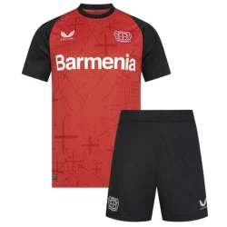 Bambino Maglia Calcio Bayer 04 Leverkusen 2024-25 Prima (+ Pantaloncini)