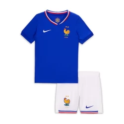 Bambino Maglia Calcio Francia Europei 2024 Prima (+ Pantaloncini)