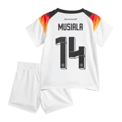 Bambino Maglia Calcio Germania Jamal Musiala #14 Europei 2024 Prima (+ Pantaloncini)