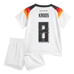 Bambino Maglia Calcio Germania Toni Kroos #8 Europei 2024 Prima (+ Pantaloncini)