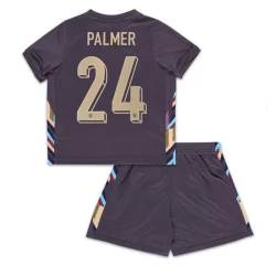 Bambino Maglia Calcio Inghilterra Cole Palmer #24 Europei 2024 Trasferta (+ Pantaloncini)