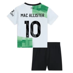 Bambino Maglia Calcio Liverpool FC 2023-24 Mac Allister #10 Trasferta (+ Pantaloncini)