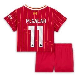 Bambino Maglia Calcio Liverpool FC Mohamed Salah #11 2024-25 Prima (+ Pantaloncini)
