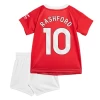 Bambino Maglia Calcio Manchester United Marcus Rashford #10 2024-25 Prima (+ Pantaloncini)