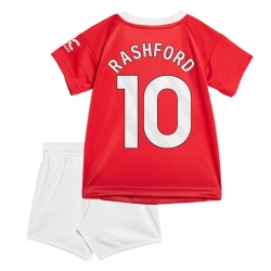 Bambino Maglia Calcio Manchester United Marcus Rashford #10 2024-25 Prima (+ Pantaloncini)
