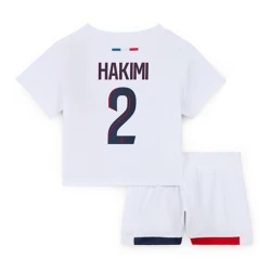 Bambino Maglia Calcio Paris Saint-Germain PSG 2024-25 Achraf Hakimi #2 Trasferta (+ Pantaloncini)