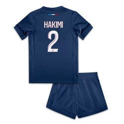 Bambino Maglia Calcio Paris Saint-Germain PSG Achraf Hakimi #2 2024-25 Prima (+ Pantaloncini)