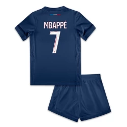 Bambino Maglia Calcio Paris Saint-Germain PSG Kylian Mbappé #7 2024-25 Prima (+ Pantaloncini)