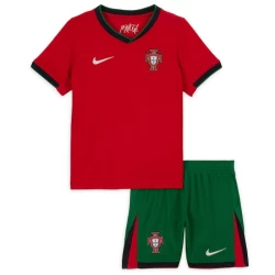 Bambino Maglia Calcio Portogallo Europei 2024 Prima (+ Pantaloncini)