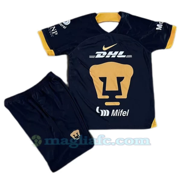 Bambino Maglia Calcio Pumas UNAM 2023-24 Prima (+ Pantaloncini)