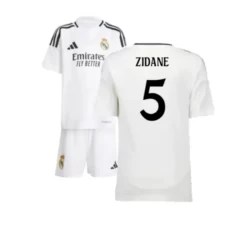 Bambino Maglia Calcio Real Madrid Zinédine Zidane #5 2024-25 Prima (+ Pantaloncini)