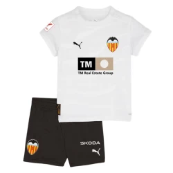 Bambino Maglia Calcio Valencia CF 2023-24 Prima (+ Pantaloncini)