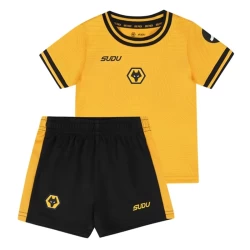 Bambino Maglia Calcio Wolverhampton Wanderers 2024-25 Prima (+ Pantaloncini)
