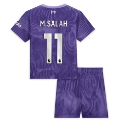 Bambino Maglie Calcio Liverpool FC Mohamed Salah #11 2023-24 Terza (+ Pantaloncini)