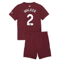 Bambino Maglie Calcio Manchester City Kyle Walker #2 2024-25 Terza (+ Pantaloncini)