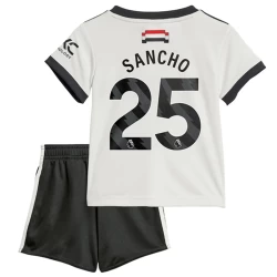 Bambino Maglie Calcio Manchester United Jadon Sancho #25 2024-25 Terza (+ Pantaloncini)