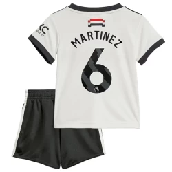 Bambino Maglie Calcio Manchester United Martínez #6 2024-25 Terza (+ Pantaloncini)