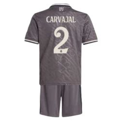 Bambino Maglie Calcio Real Madrid Carvajal #2 2024-25 Terza (+ Pantaloncini)