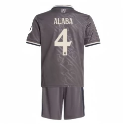 Bambino Maglie Calcio Real Madrid David Alaba #4 2024-25 HP Terza (+ Pantaloncini)