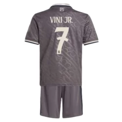 Bambino Maglie Calcio Real Madrid Vinicius Junior #7 2024-25 Terza (+ Pantaloncini)