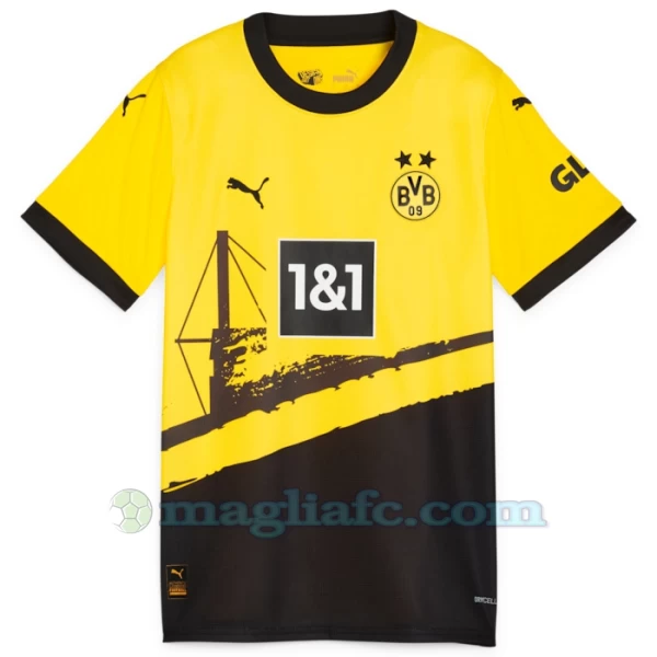 Donna Maglia Calcio BVB Borussia Dortmund 2023-24 Prima