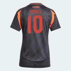 Donna Maglia Calcio Colombia James Rodríguez #10 Copa America 2024 Trasferta