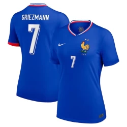 Donna Maglia Calcio Francia Antoine Griezmann #7 Europei 2024 Prima