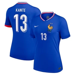 Donna Maglia Calcio Francia N'Golo Kanté #13 Europei 2024 Prima