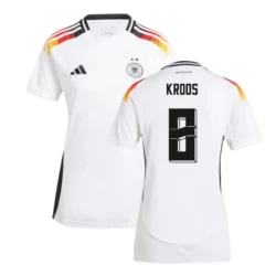 Donna Maglia Calcio Germania Toni Kroos #8 Europei 2024 Prima