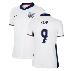 Donna Maglia Calcio Inghilterra Harry Kane #9 Europei 2024 Prima