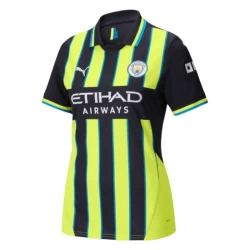 Donna Maglia Calcio Manchester City 2024-25 Trasferta