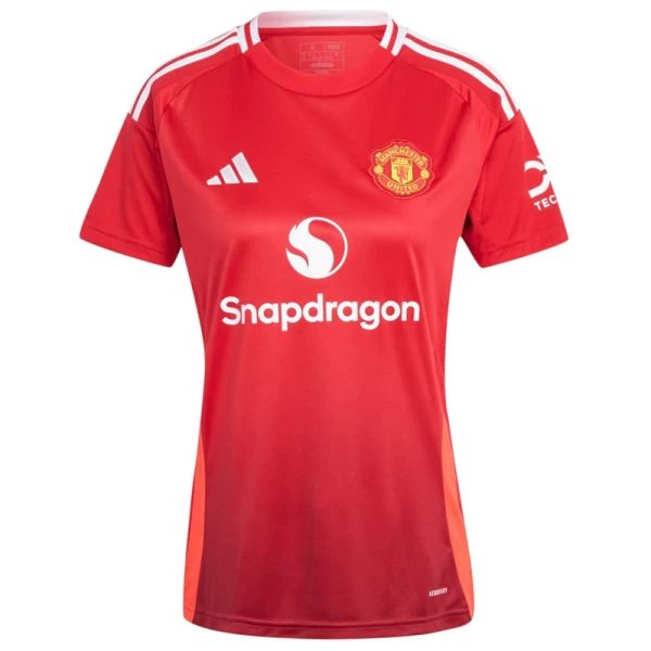 Donna Maglia Calcio Manchester United 2024-25 Prima