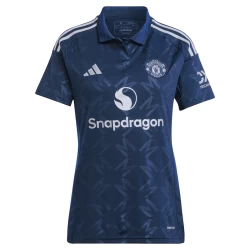 Donna Maglia Calcio Manchester United 2024-25 Trasferta