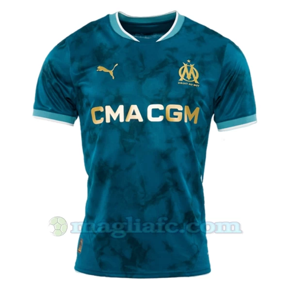 Donna Maglia Calcio Olympique de Marseille 2024-25 Trasferta