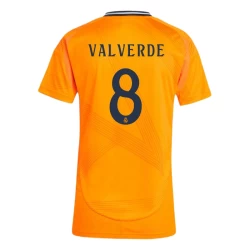 Donna Maglia Calcio Real Madrid 2024-25 Federico Valverde #8 Trasferta