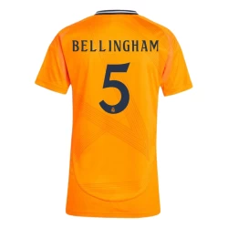 Donna Maglia Calcio Real Madrid 2024-25 Jude Bellingham #5 Trasferta