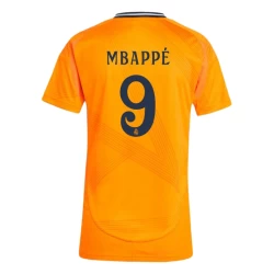 Donna Maglia Calcio Real Madrid 2024-25 Mbappe #9 Trasferta