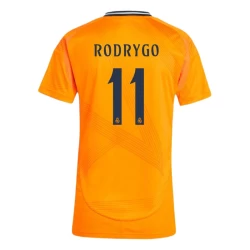 Donna Maglia Calcio Real Madrid 2024-25 Rodrygo #11 Trasferta