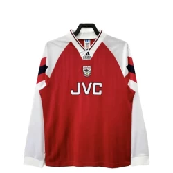 Maglia Arsenal FC Retro 1992-94 Prima Uomo Manica Lunga