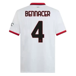 Maglia Calcio AC Milan 2024-25 Bennacer #4 Trasferta Uomo