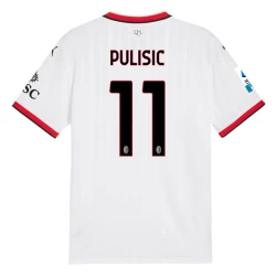 Maglia Calcio AC Milan 2024-25 Christian Pulisic #11 Trasferta Uomo