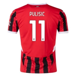 Maglia Calcio AC Milan Christian Pulisic #11 2024-25 Prima Uomo