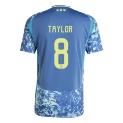 Maglia Calcio AFC Ajax Amsterdam 2024-25 Taylor #8 Trasferta Uomo