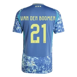 Maglia Calcio AFC Ajax Amsterdam 2024-25 Van Den Boomen #21 Trasferta Uomo