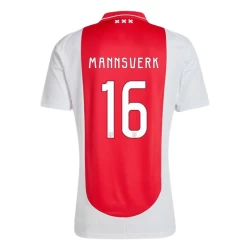 Maglia Calcio AFC Ajax Amsterdam Mannsverk #16 2024-25 Prima Uomo