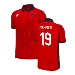 Maglia Calcio Albania Mehmeti #19 Europei 2024 Prima Uomo