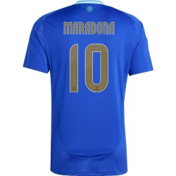 Maglia Calcio Argentina Diego Maradona #10 Copa America 2024 Trasferta Uomo